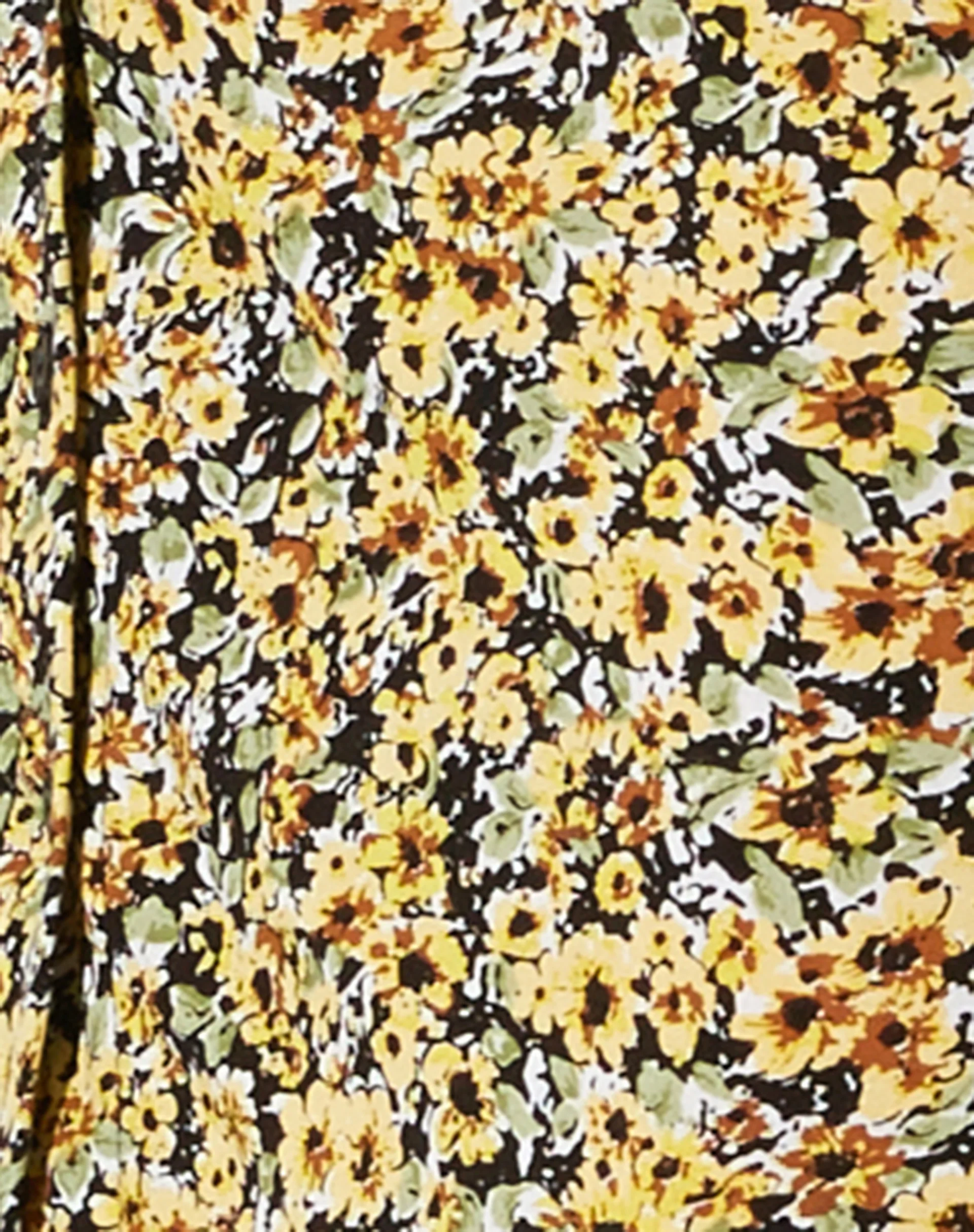 Rima Midi Skirt in Spring Ditsy Yellow - Image 7