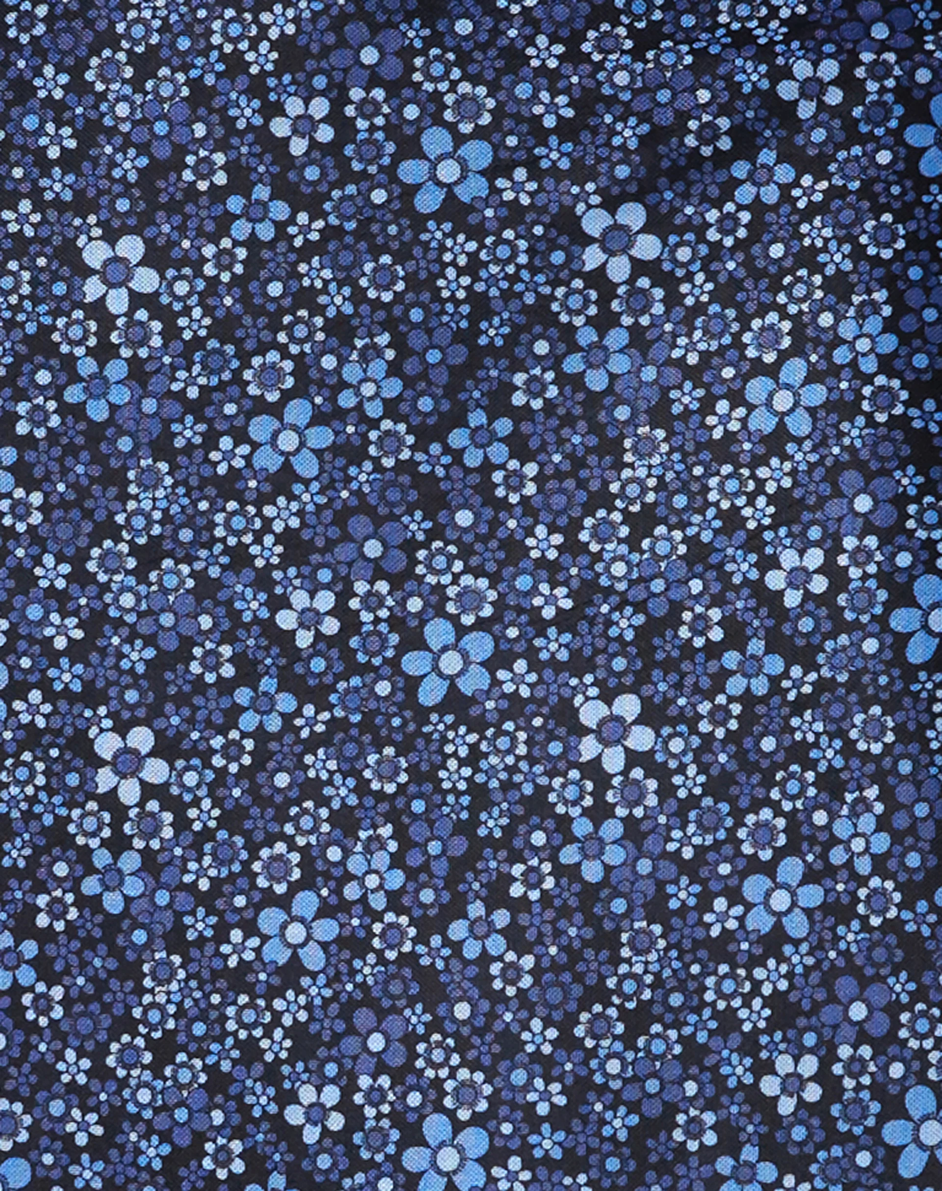 Rindu Midi Skirt in Flower Garden Blue - Image 5