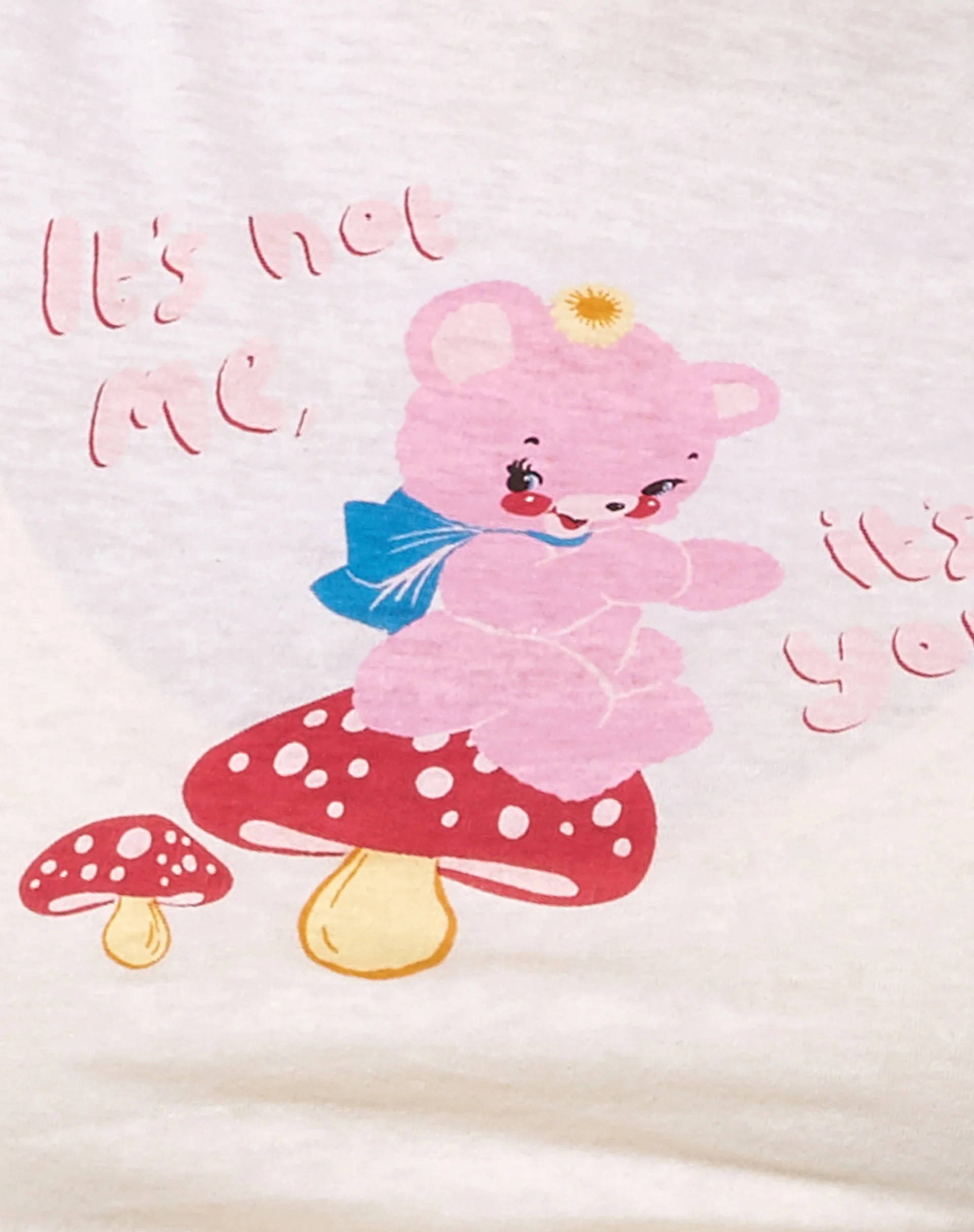 Ringer Tee in Winter White Peony Bind Its Not Me Its You - Image 6
