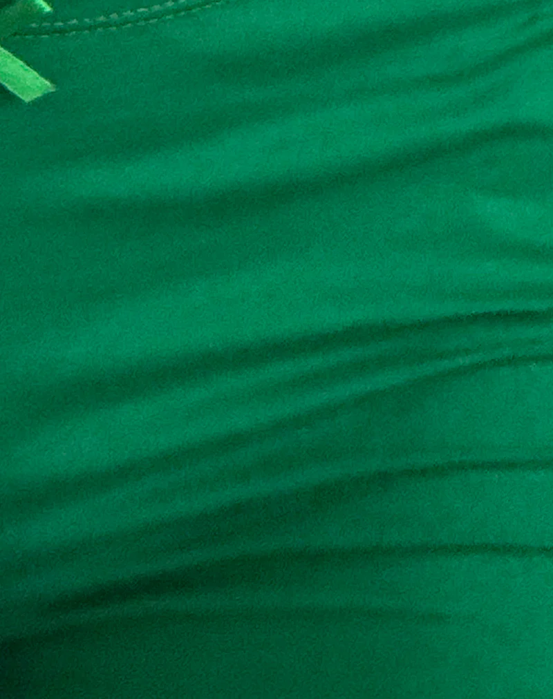 Ritulia Lycra Hotpant in Bush Green - Image 6