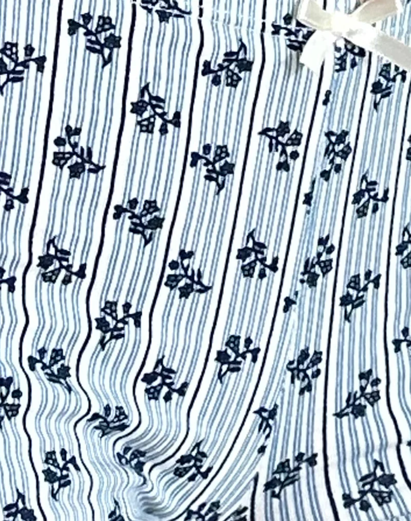 Ritulia Micro Short in Floral Stripe - Image 6