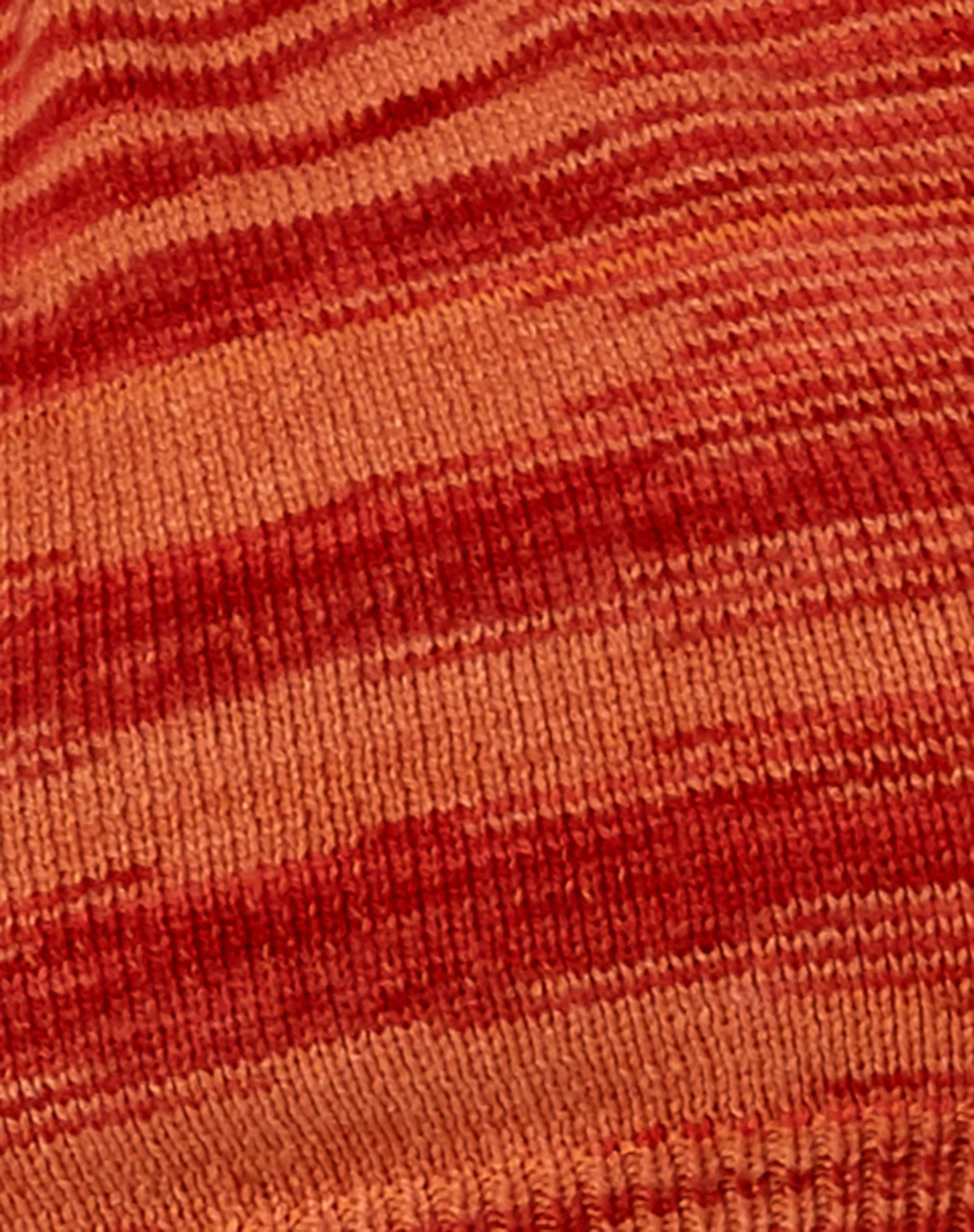 Roena Crop Top in Space Dye Tangerine Strawberry - Image 6