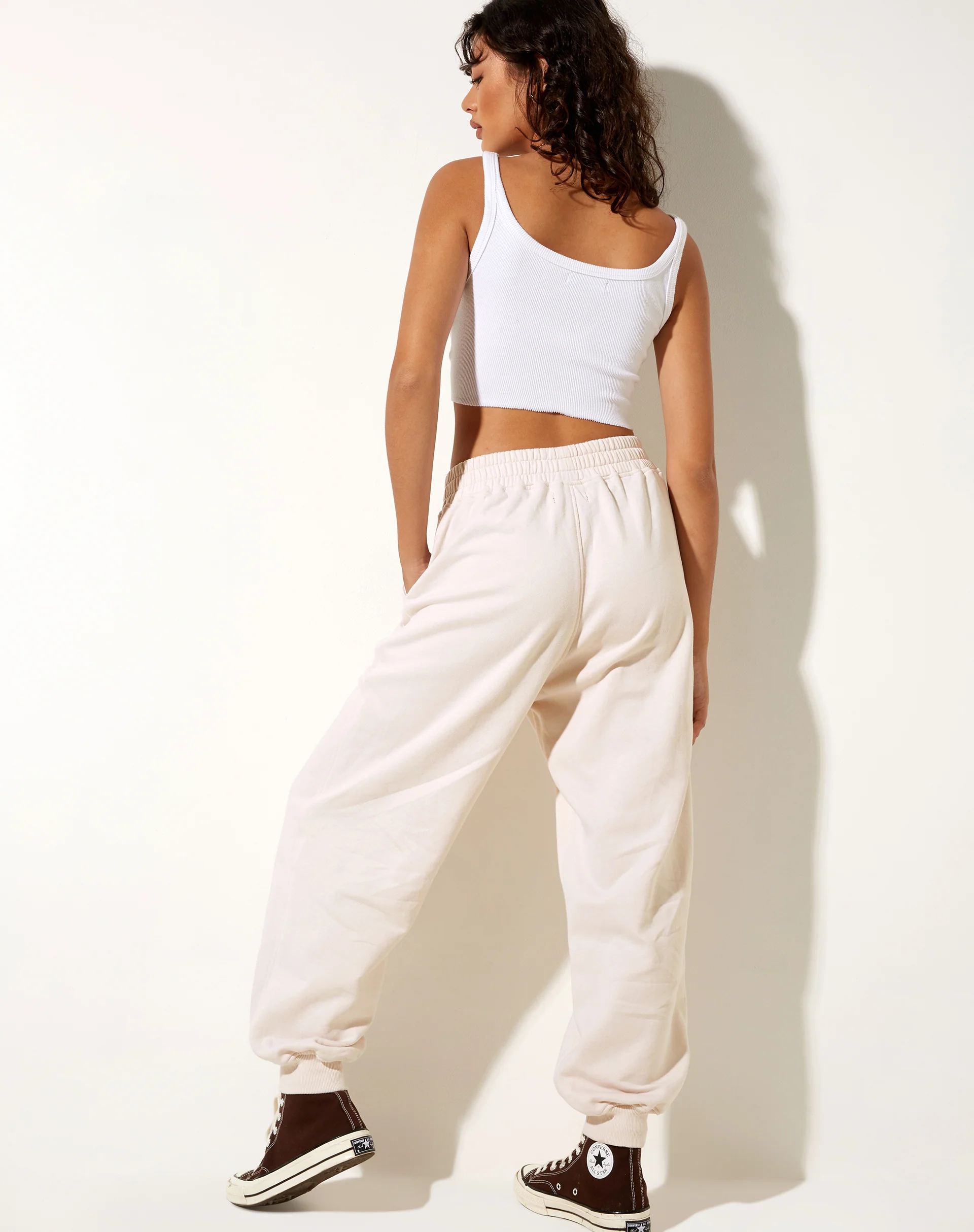 Roider Jogger in Forest Green with Winter White M Embro - Image 2