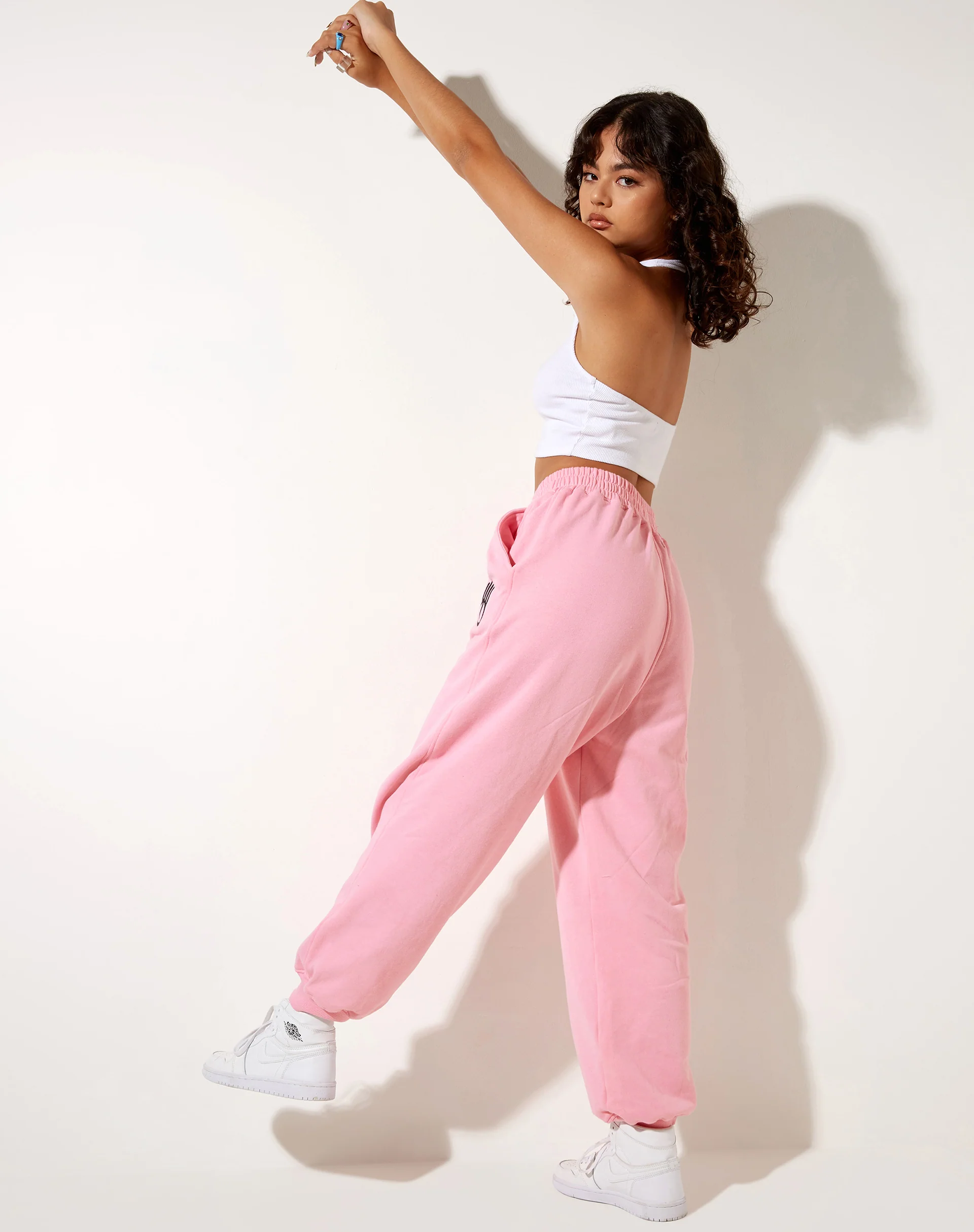 Roider Jogger in Peony Pink Nothing Personal - Image 2