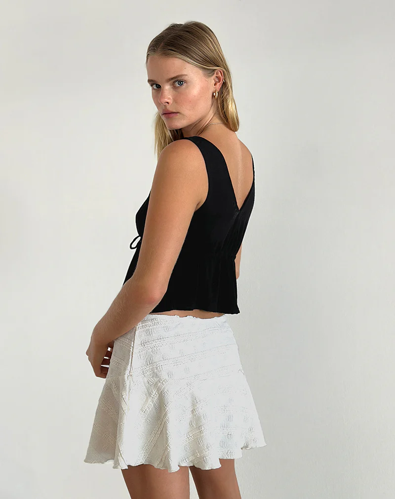 Rolia Cami Top in Black - Image 4