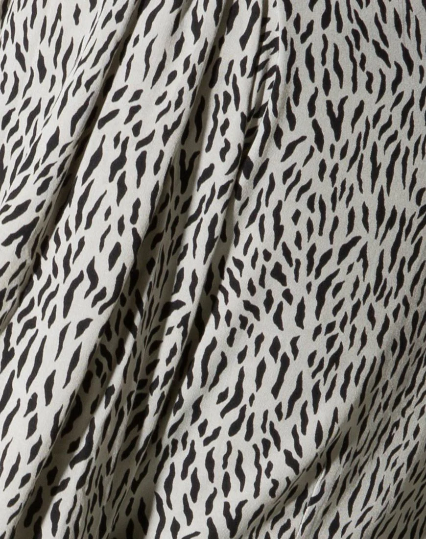 Roma Long Sleeve Top in Mini Jaguar - Image 5
