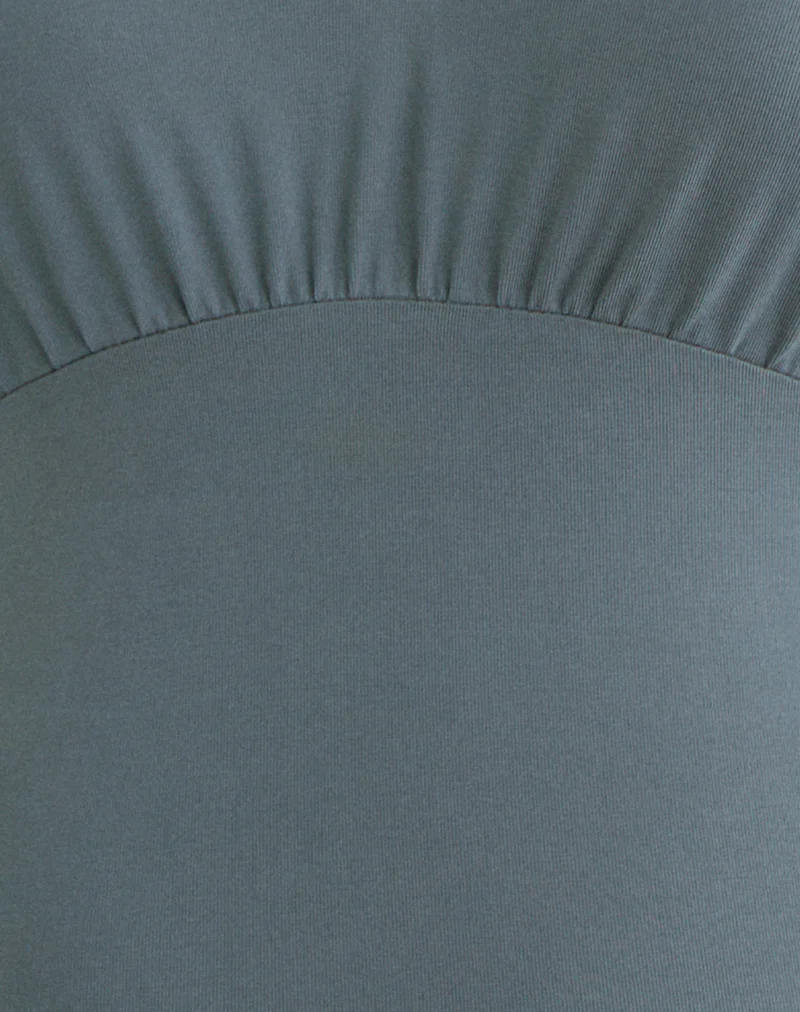Romari Top in Ash Blue - Image 5