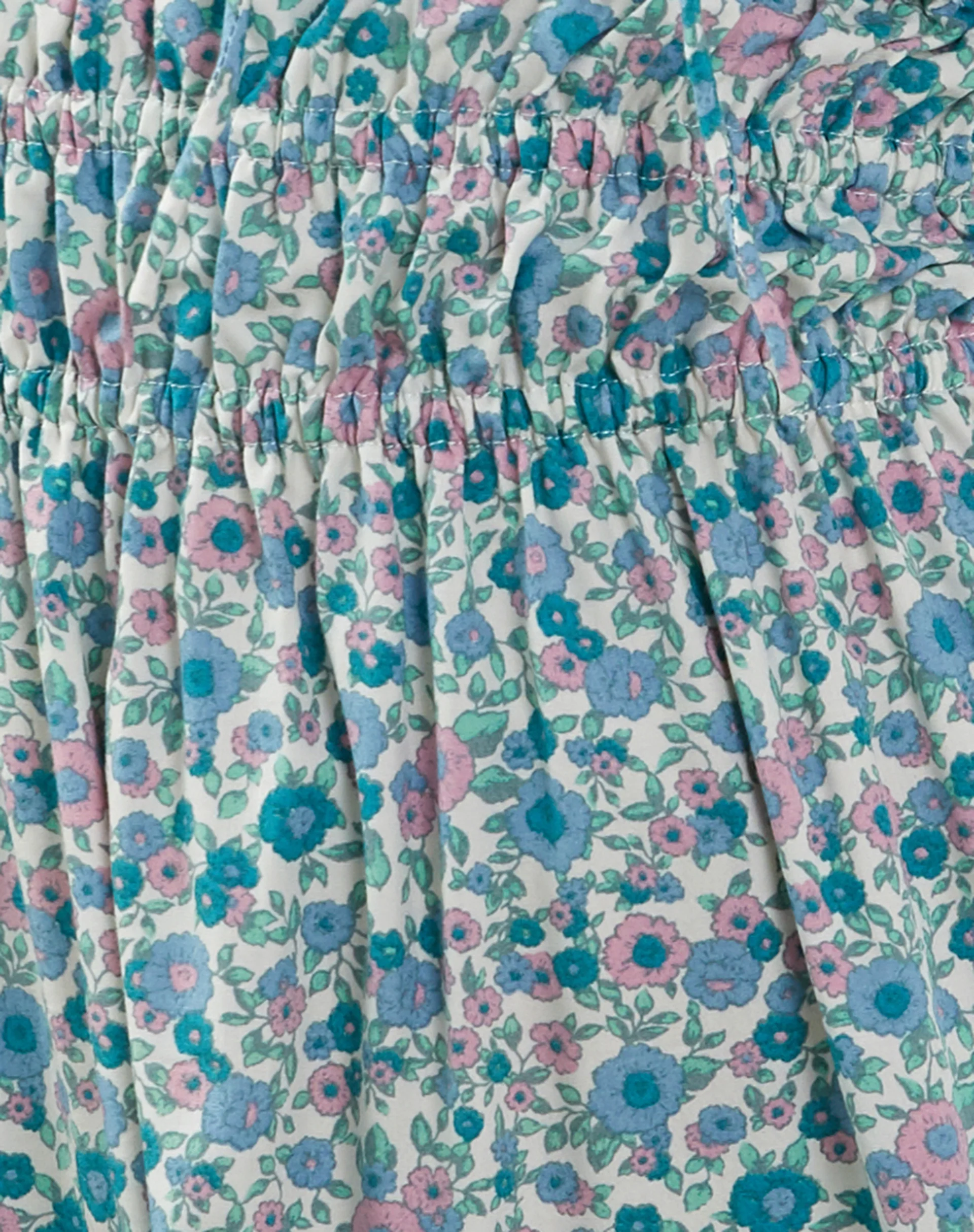 Rosmilly Mini Dress in Flower Power Blue - Image 6