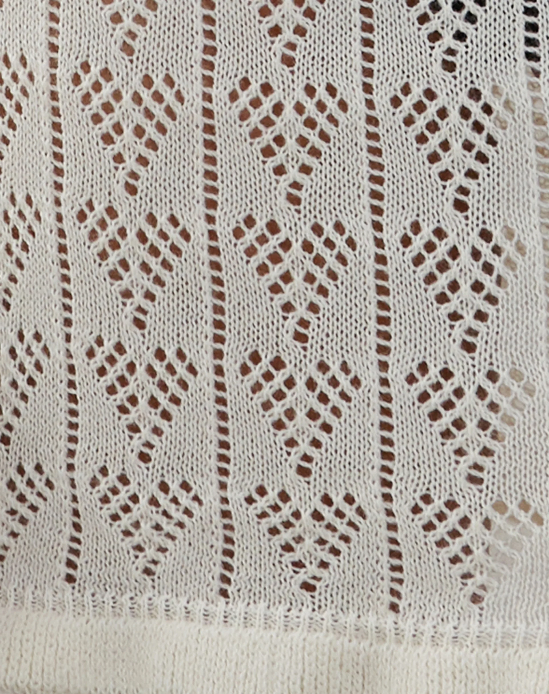 Rue Mini Knit Dress in Ivory - Image 6