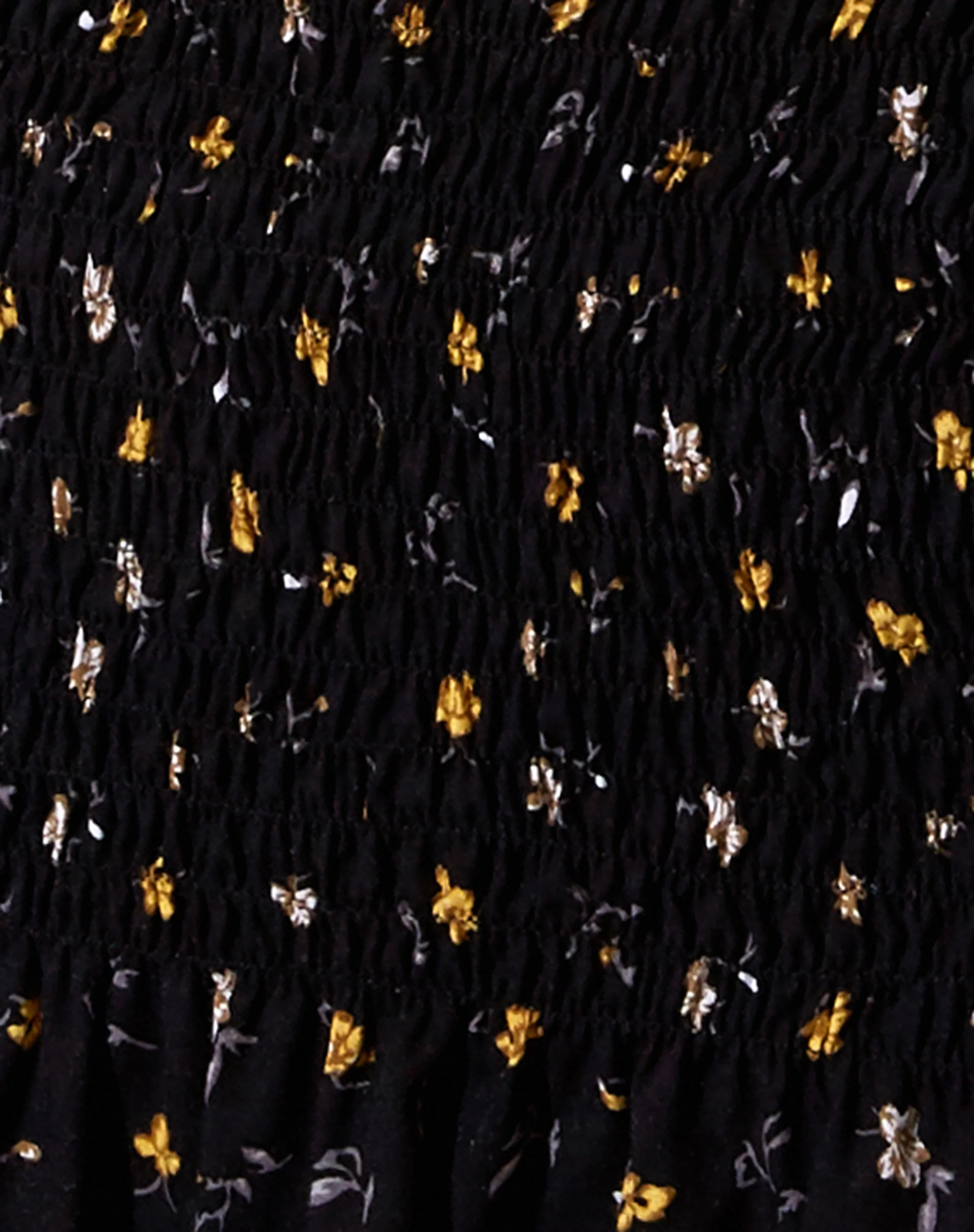 Rylee Mini Skirt in Pretty Petal Black - Image 6