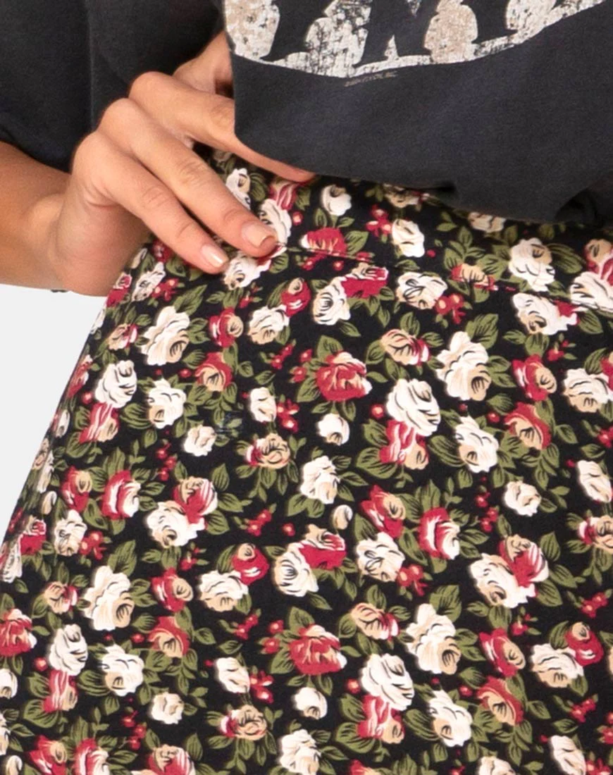 Saika Skirt in Courtney Floral - Image 5