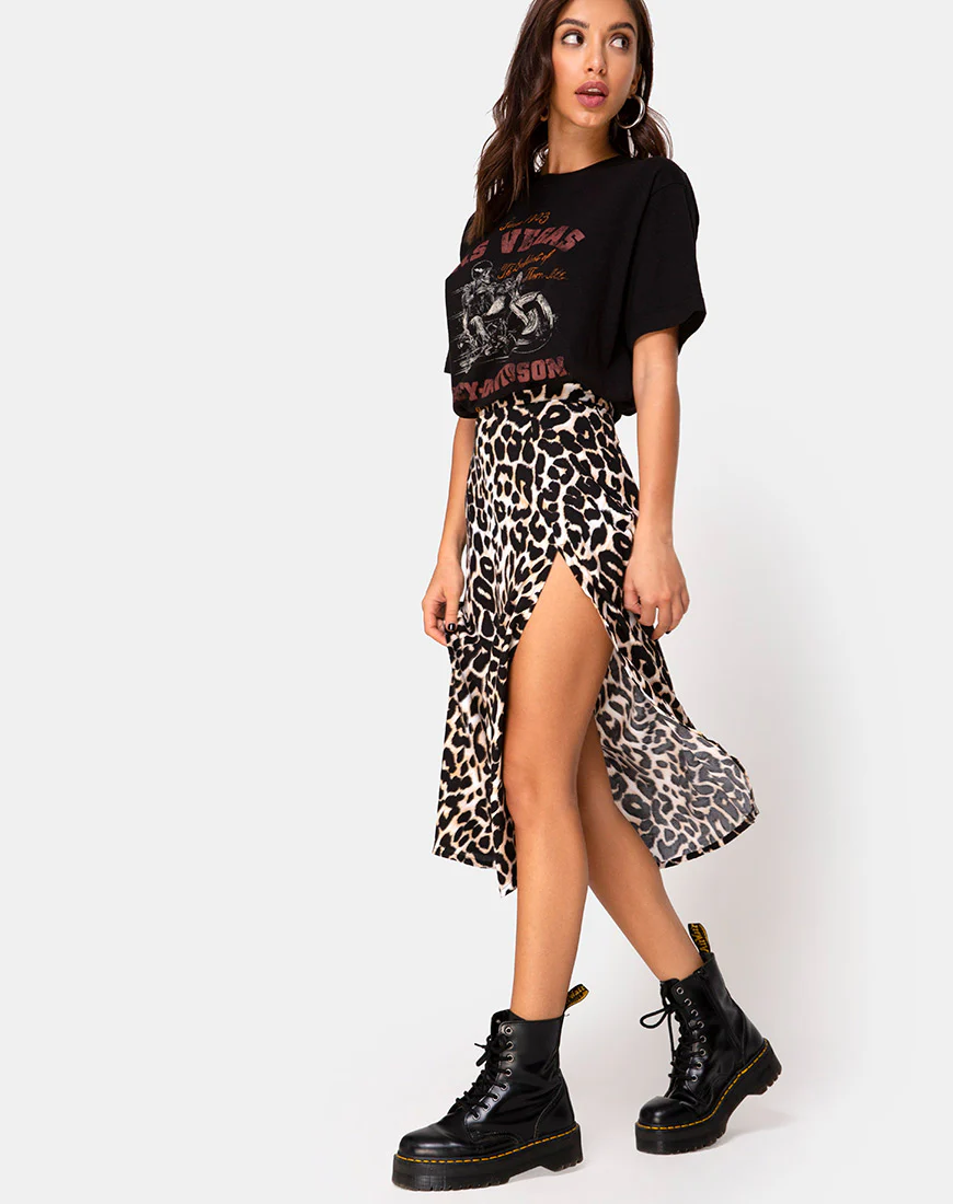 Saika Skirt in Oversize Jaguar Ori - Image 3