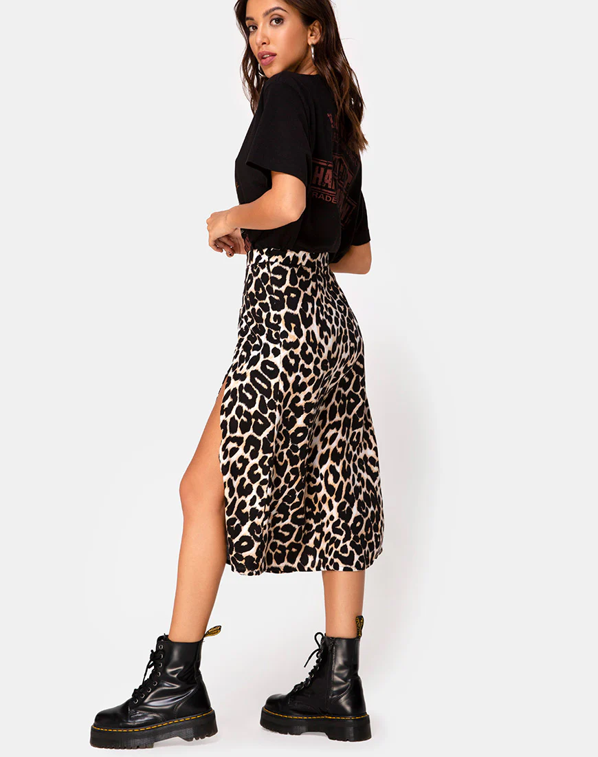 Saika Skirt in Oversize Jaguar Ori - Image 5