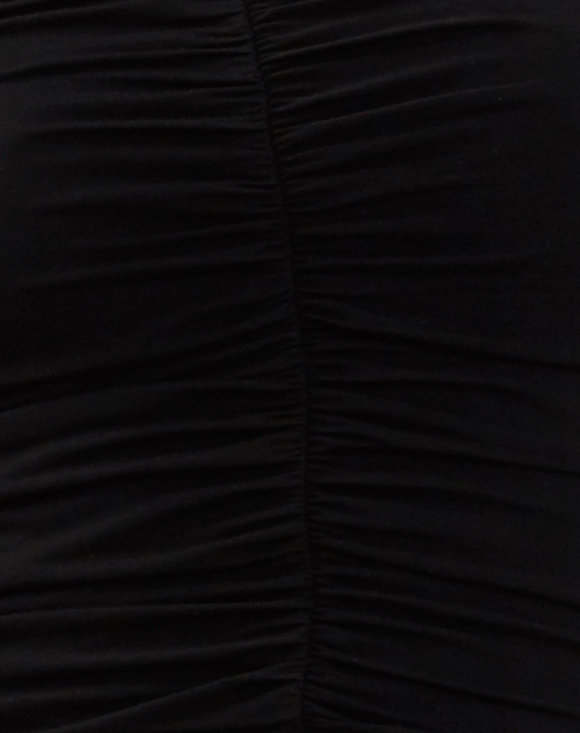 Sajna Ruched Bandeau Top in Black - Image 7