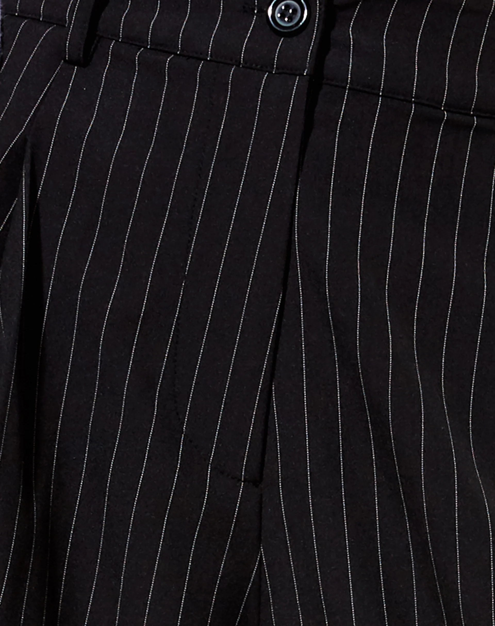 Sakila Trouser in Pinstripe Black - Image 4