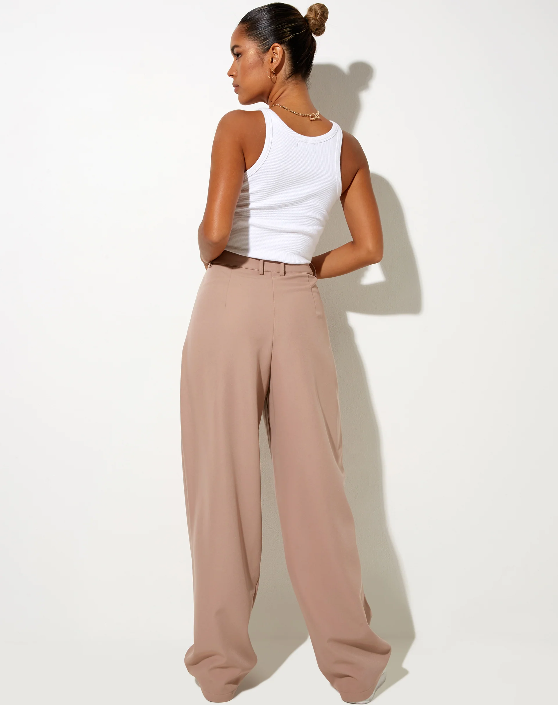 Sakila Trouser in Tailoring Dusty Lilac - Image 2