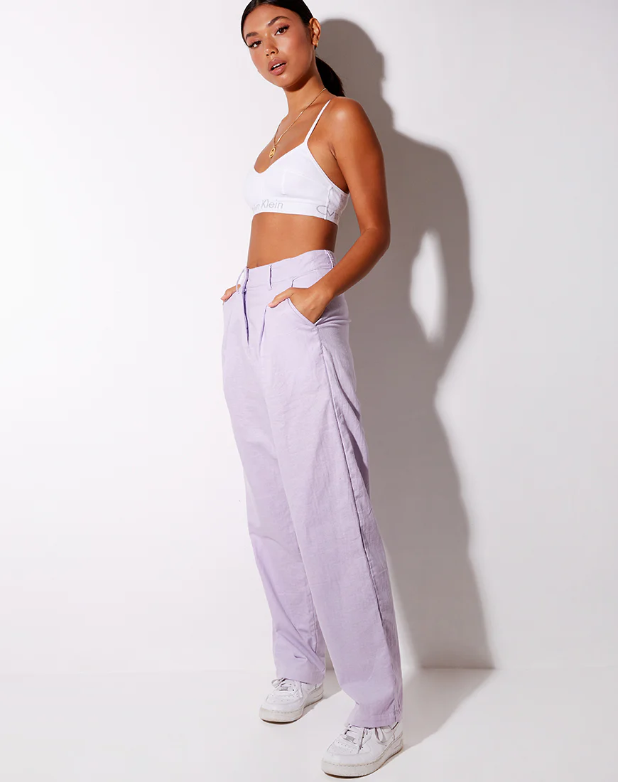 Sakila Trouser in Violet - Image 3