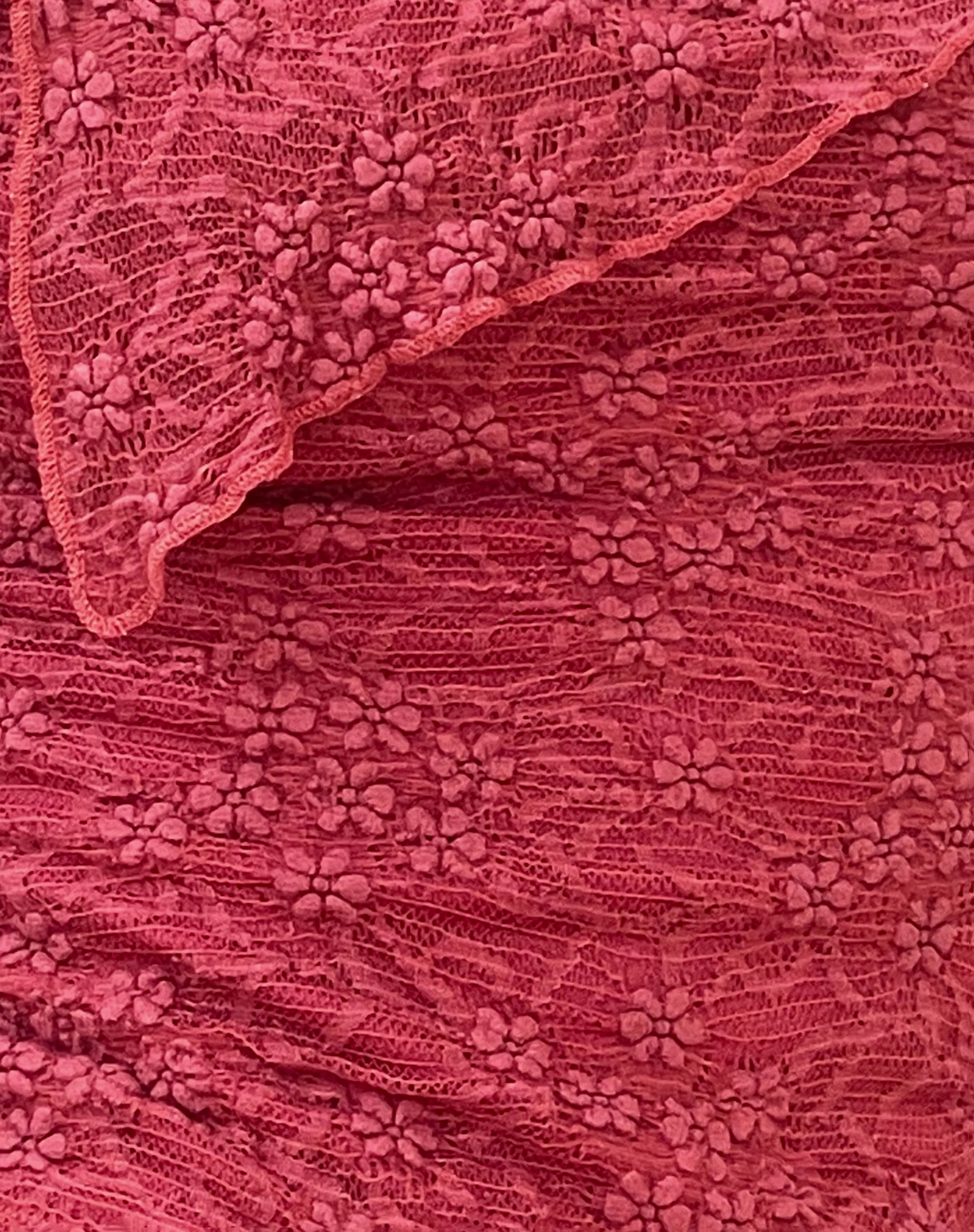 Sambu Lace Cami Top in Red - Image 7