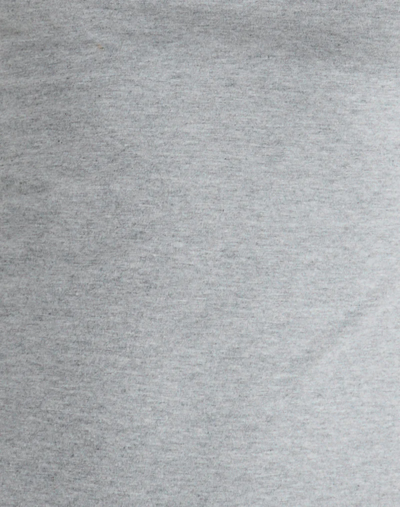 Samiya Mini Dress in Grey Marl - Image 5