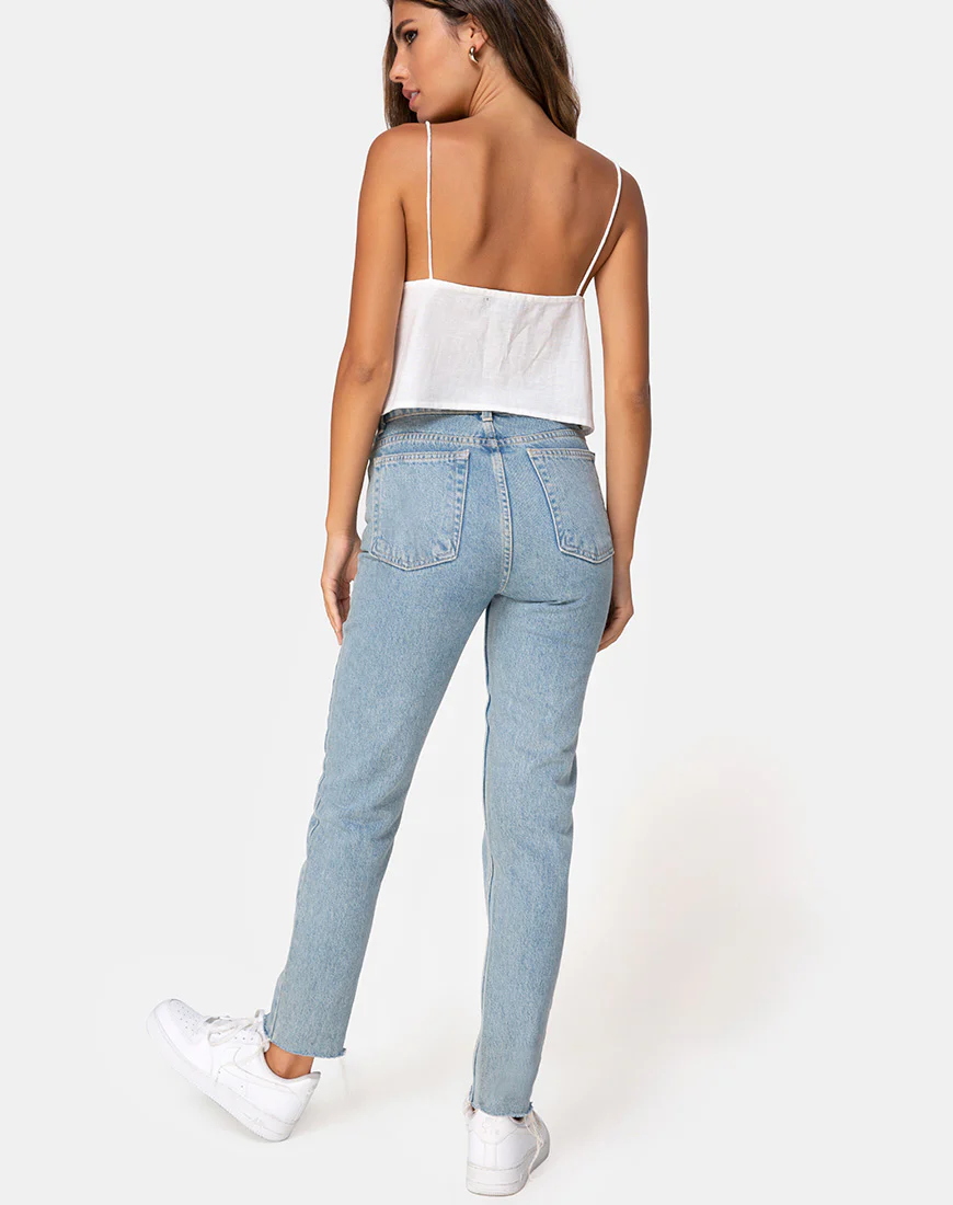 Sanami Cami Top in Ivory - Image 4