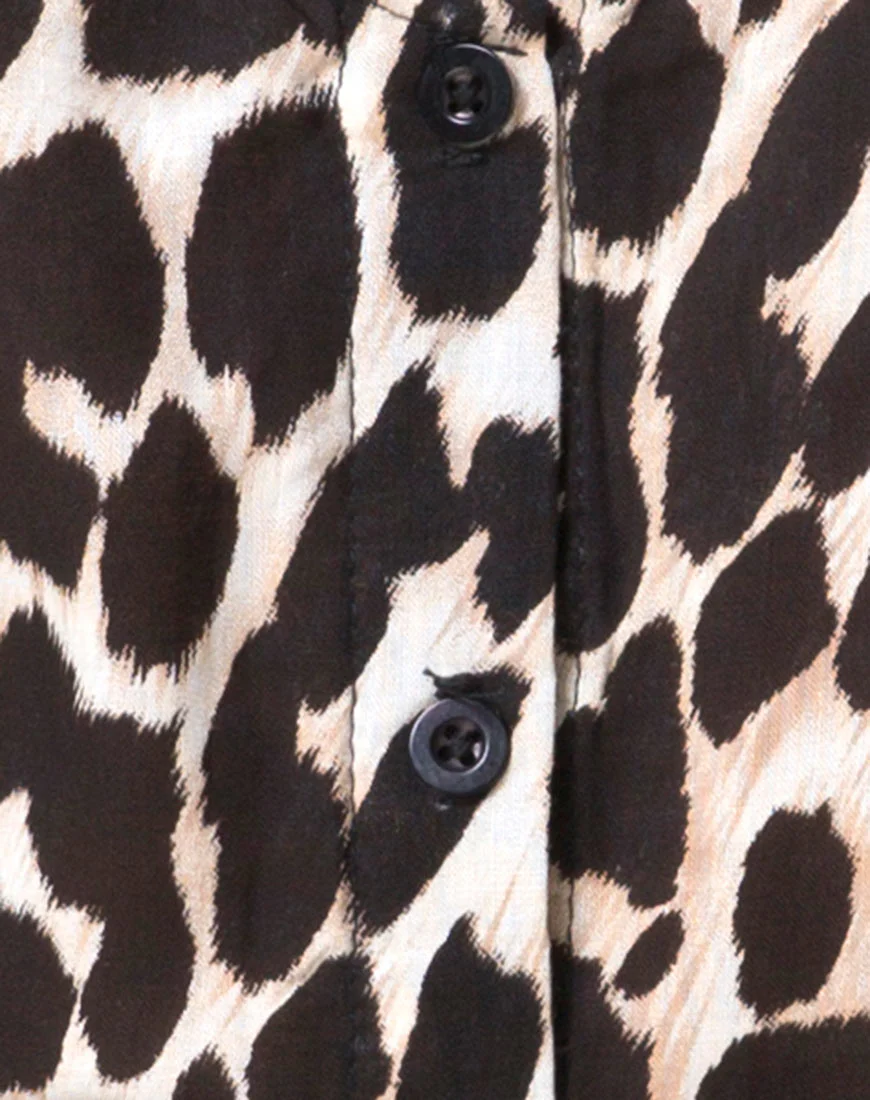 Sanna Slip Dress in Oversize Jaguar - Image 6