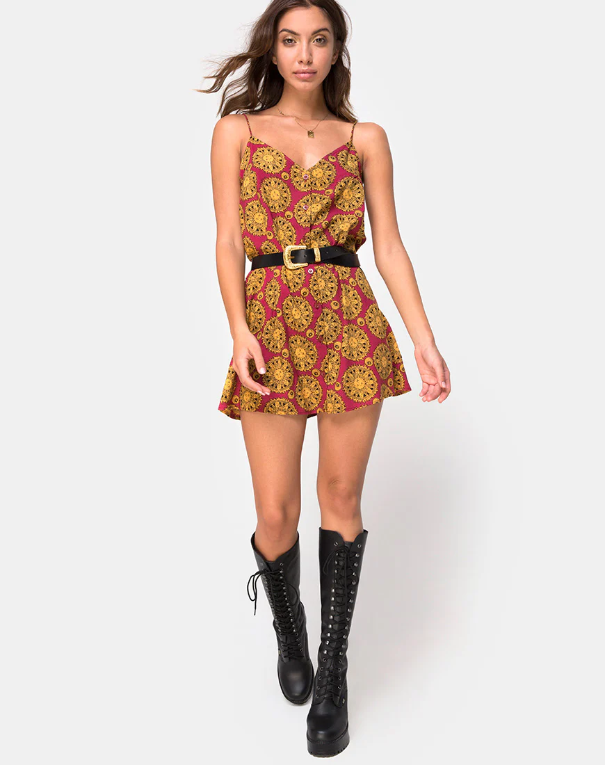 Sanna Slip Dress in Sundial - Image 3