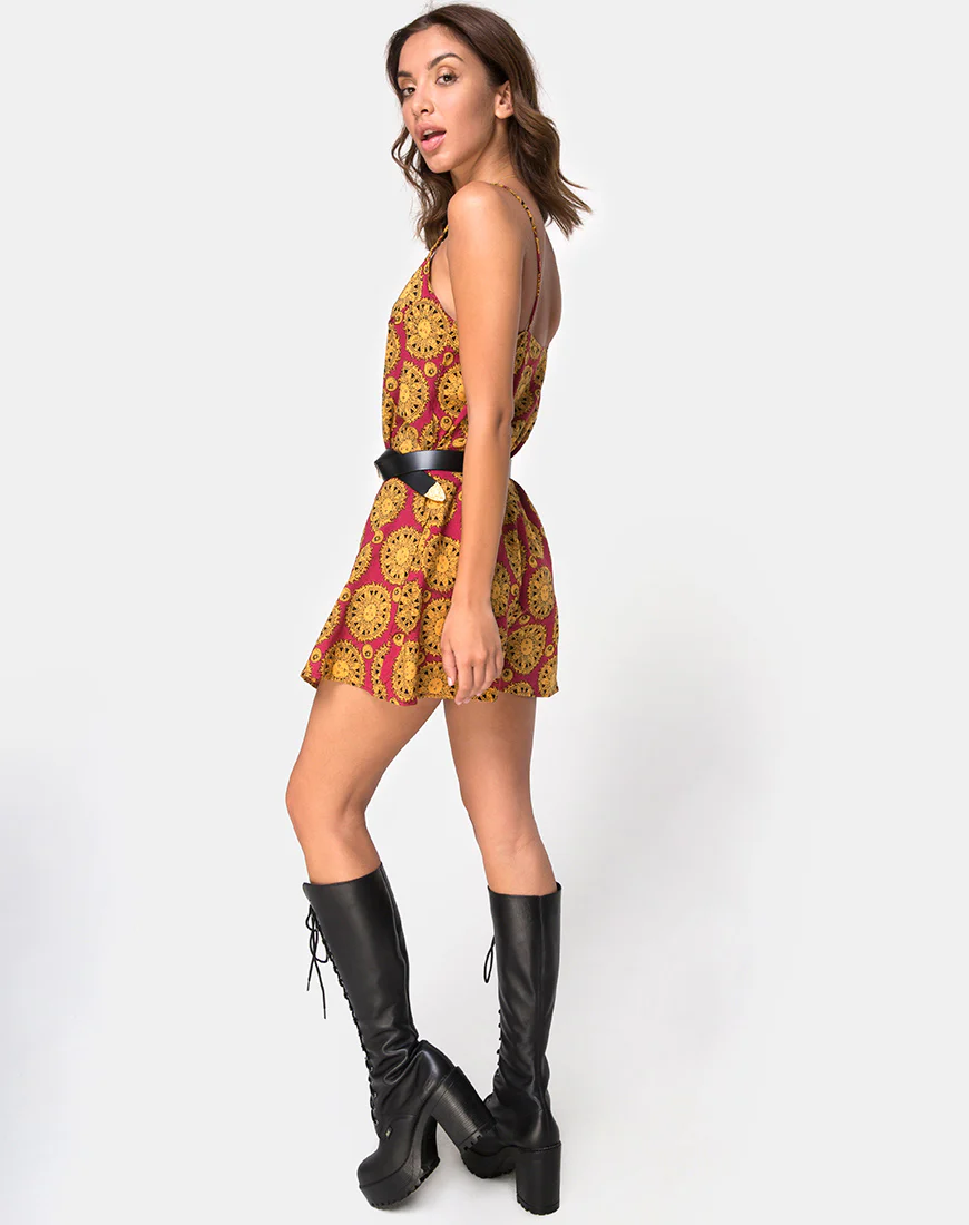 Sanna Slip Dress in Sundial - Image 4
