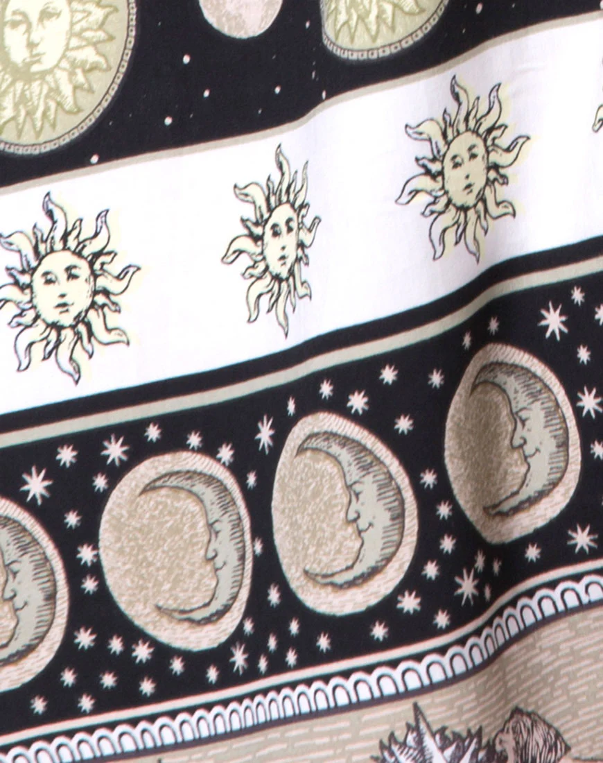 Sasena Swing Dress in Eclipse Repeat - Image 5