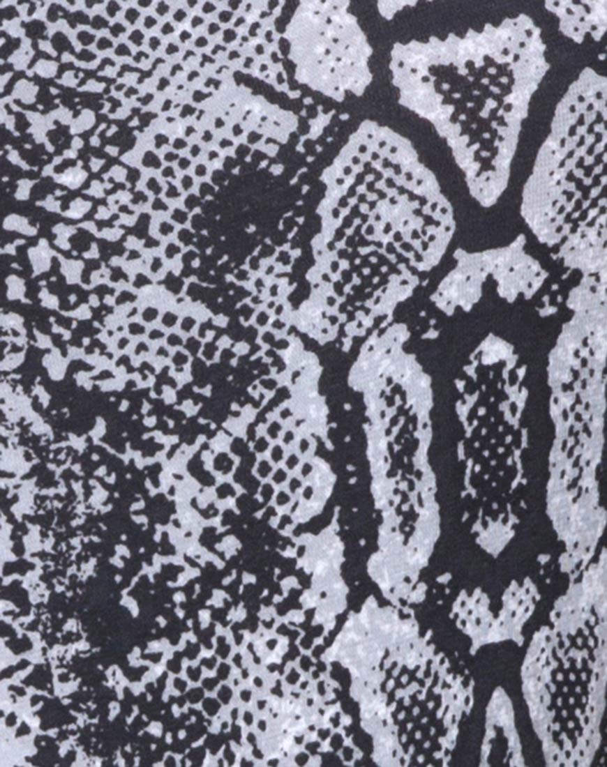 Satchi on shoulder Bodice in Snake - Image 6