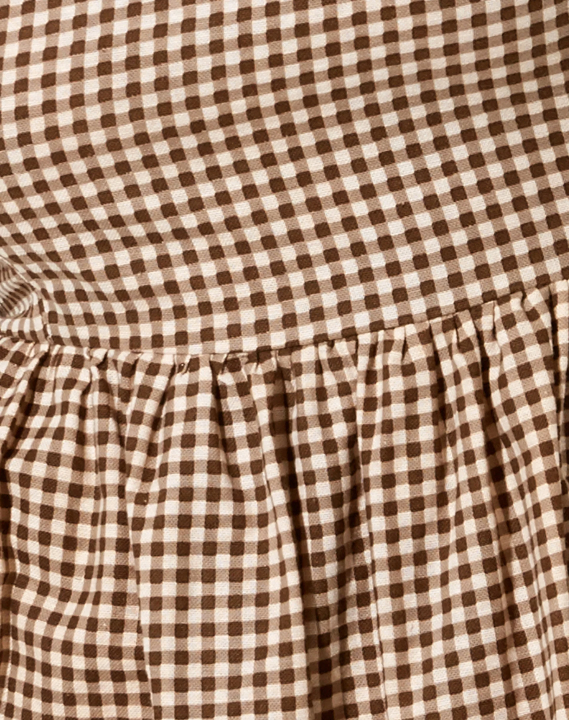 Saunder Skater Dress in Mini Gingham - Image 7