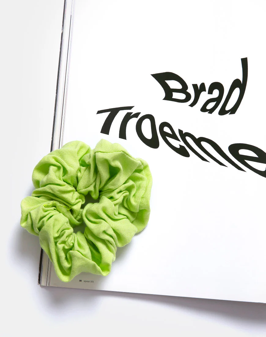 Scrunchie in Lime - Image 2