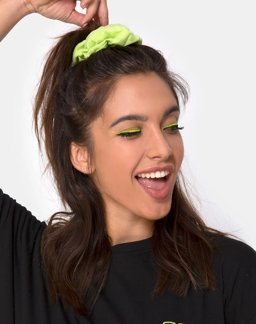 Scrunchie in Lime - Image 3