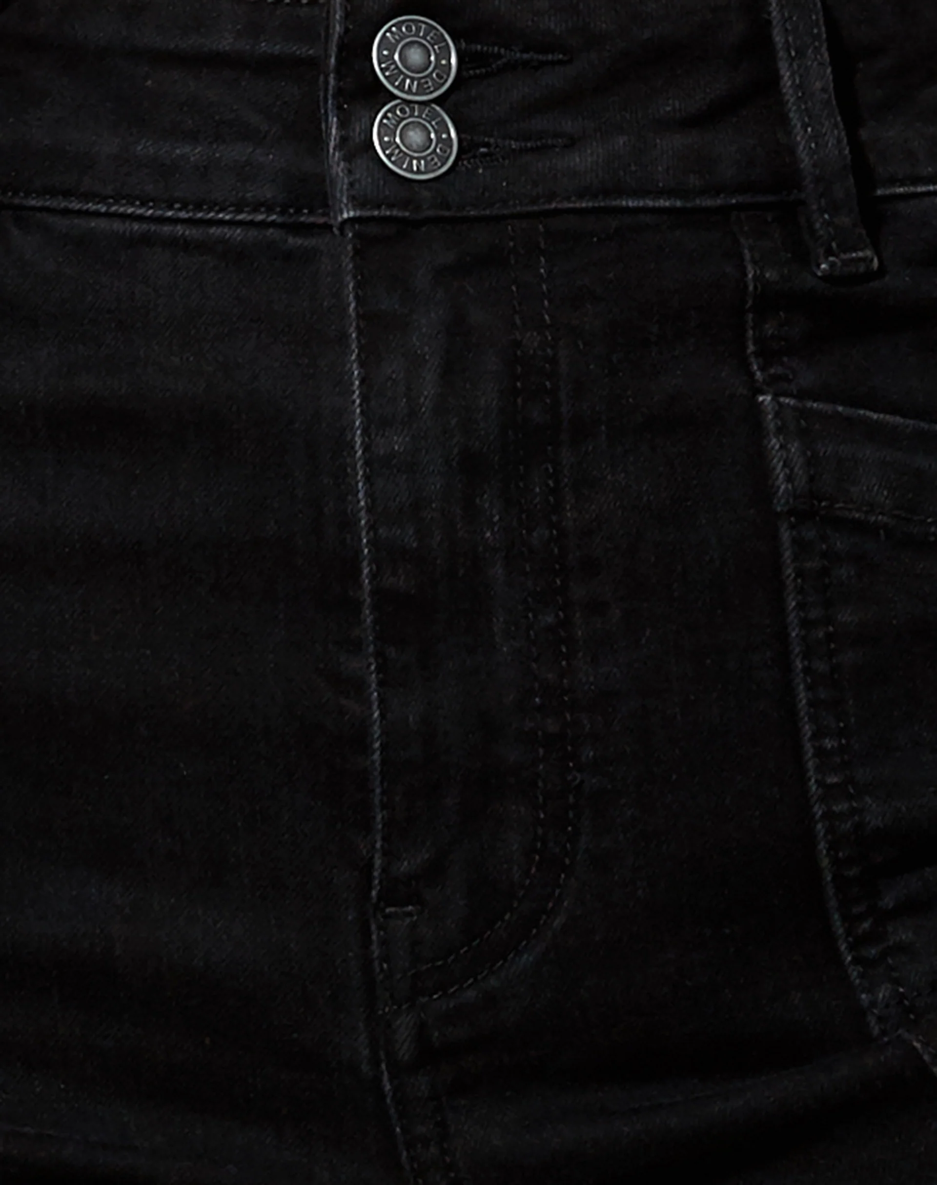 Seam Split Jeans in Black Wash - Image 5