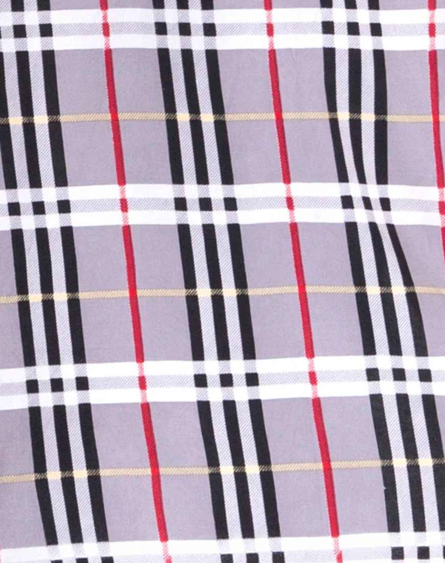Seama Dress in Heritage Check - Image 5