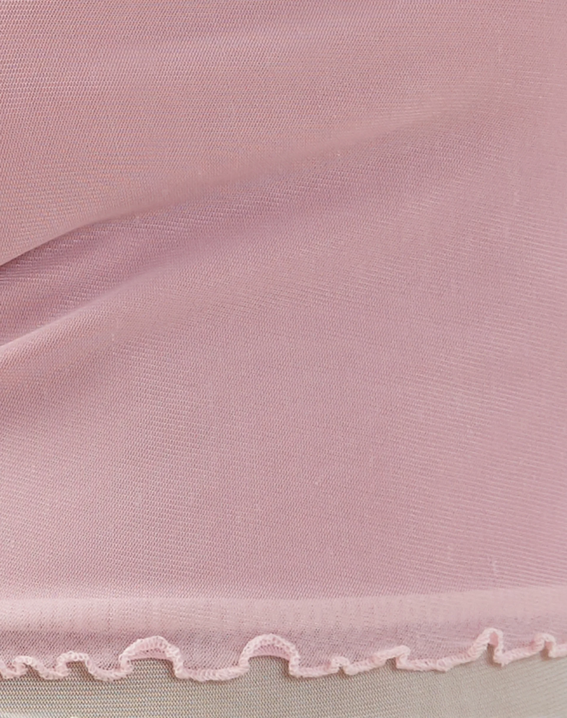 Seka Bandeau Mesh Top in Tonal Pink - Image 6
