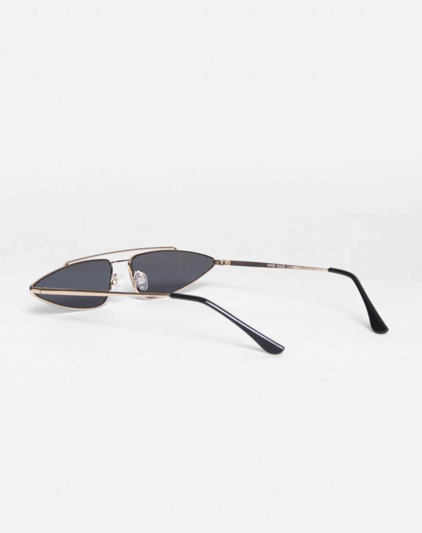 Selena Sunglasses in Gold - Image 2