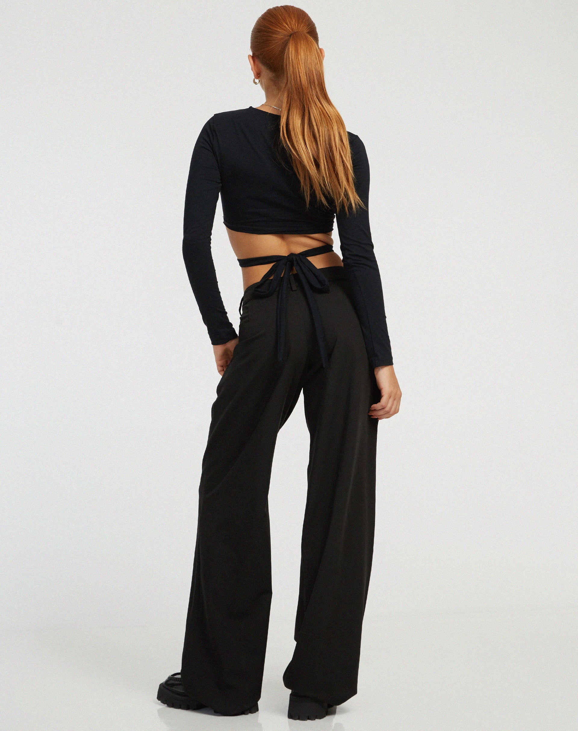 Seojun Crop Top in Black - Image 6