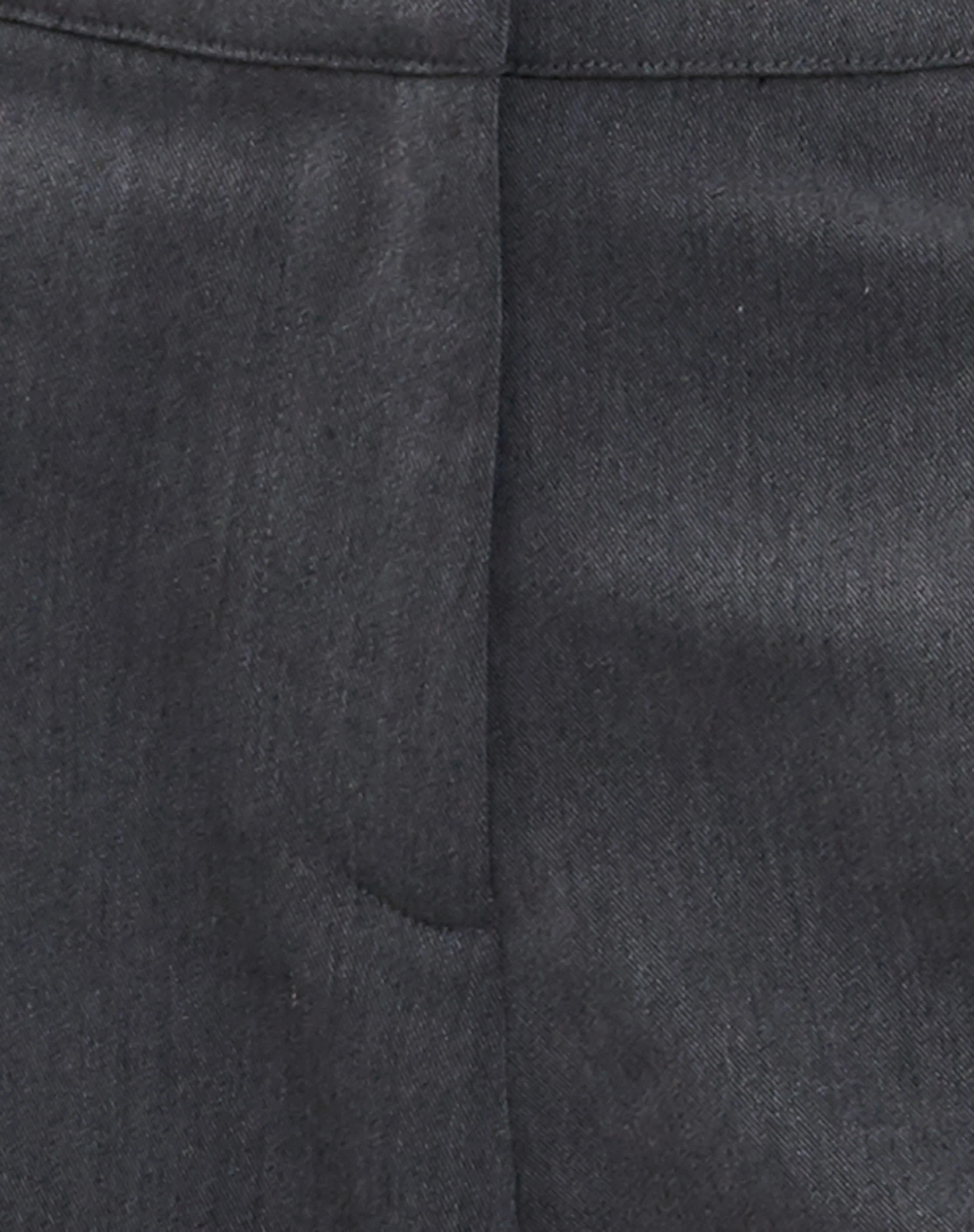 Setya Long Line Tailored Shorts in Charcoal - Image 6