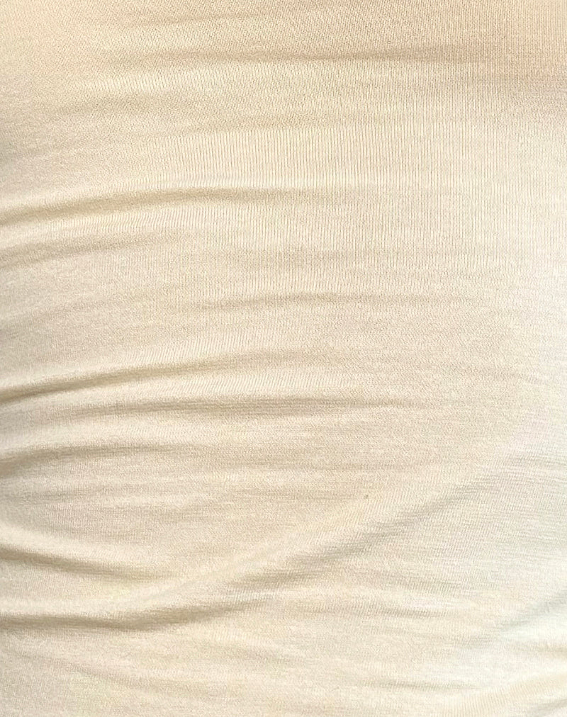 Shaelo Bandeau Top in Buttermilk - Image 6