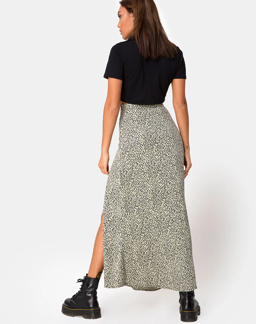 Shayk Maxi Skirt in Mini Jaguar - Image 4