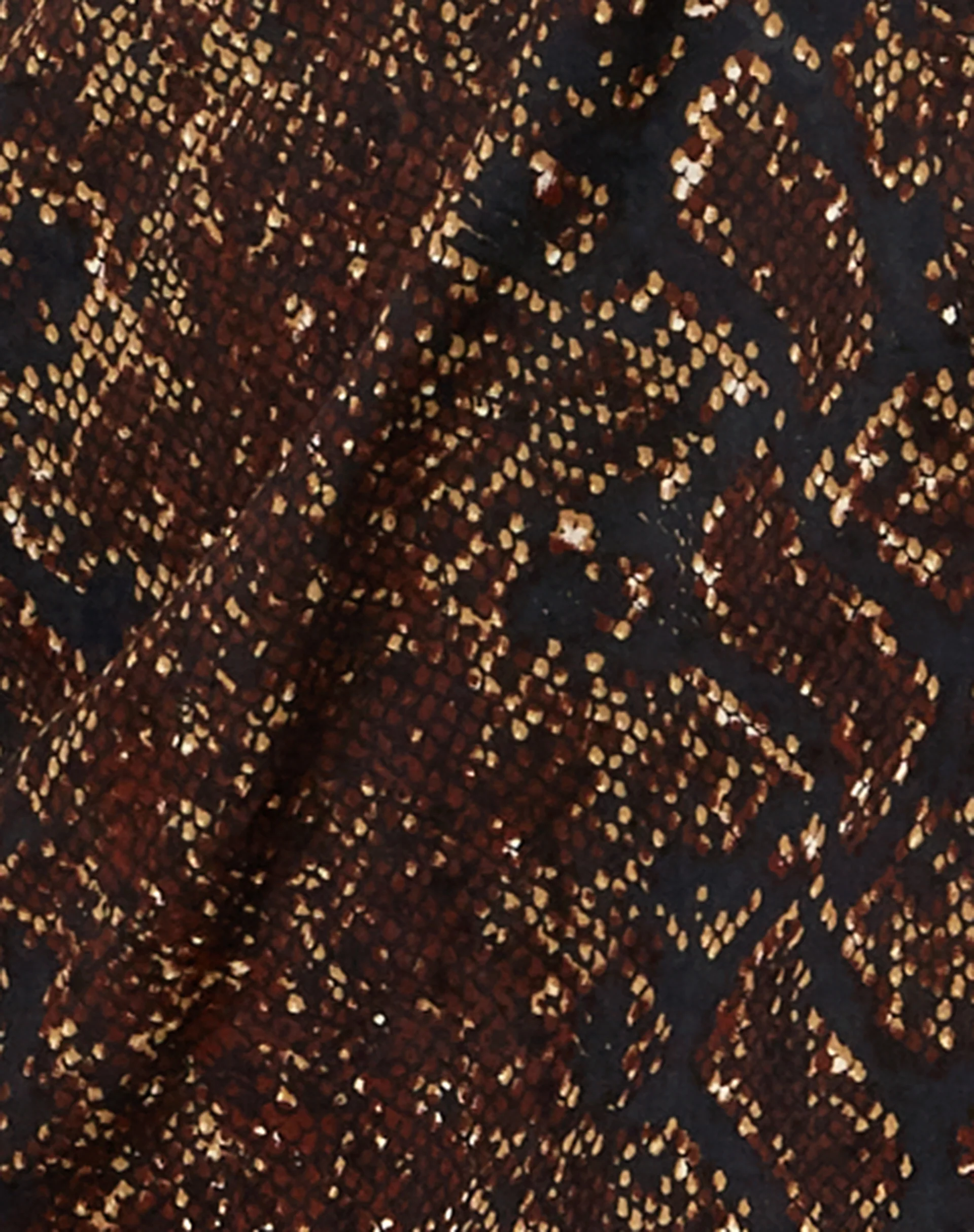 Sheny Mini Skirt in Dark Boa Brown - Image 5