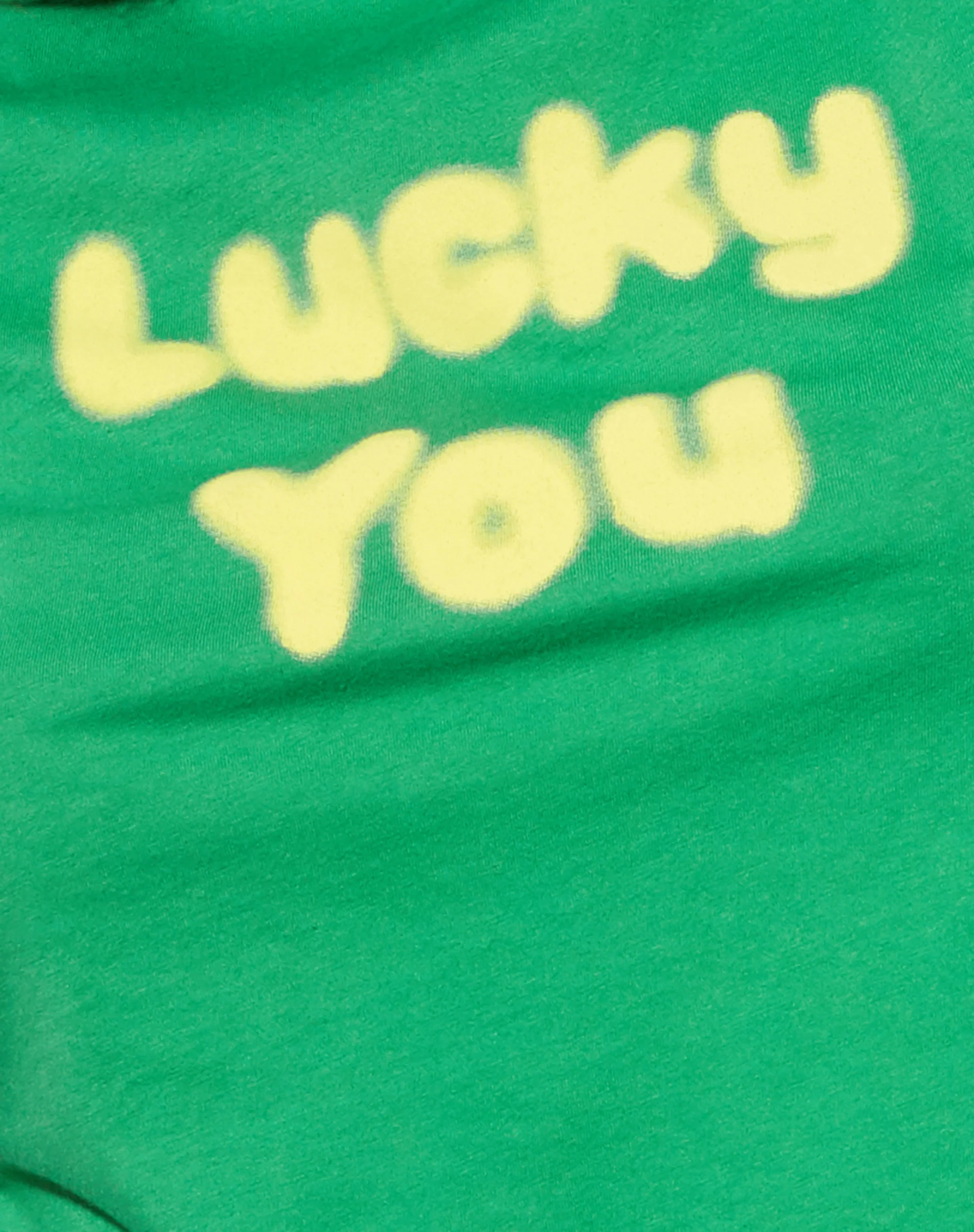 Shrunk Tee in Green Lucky you - Image 5