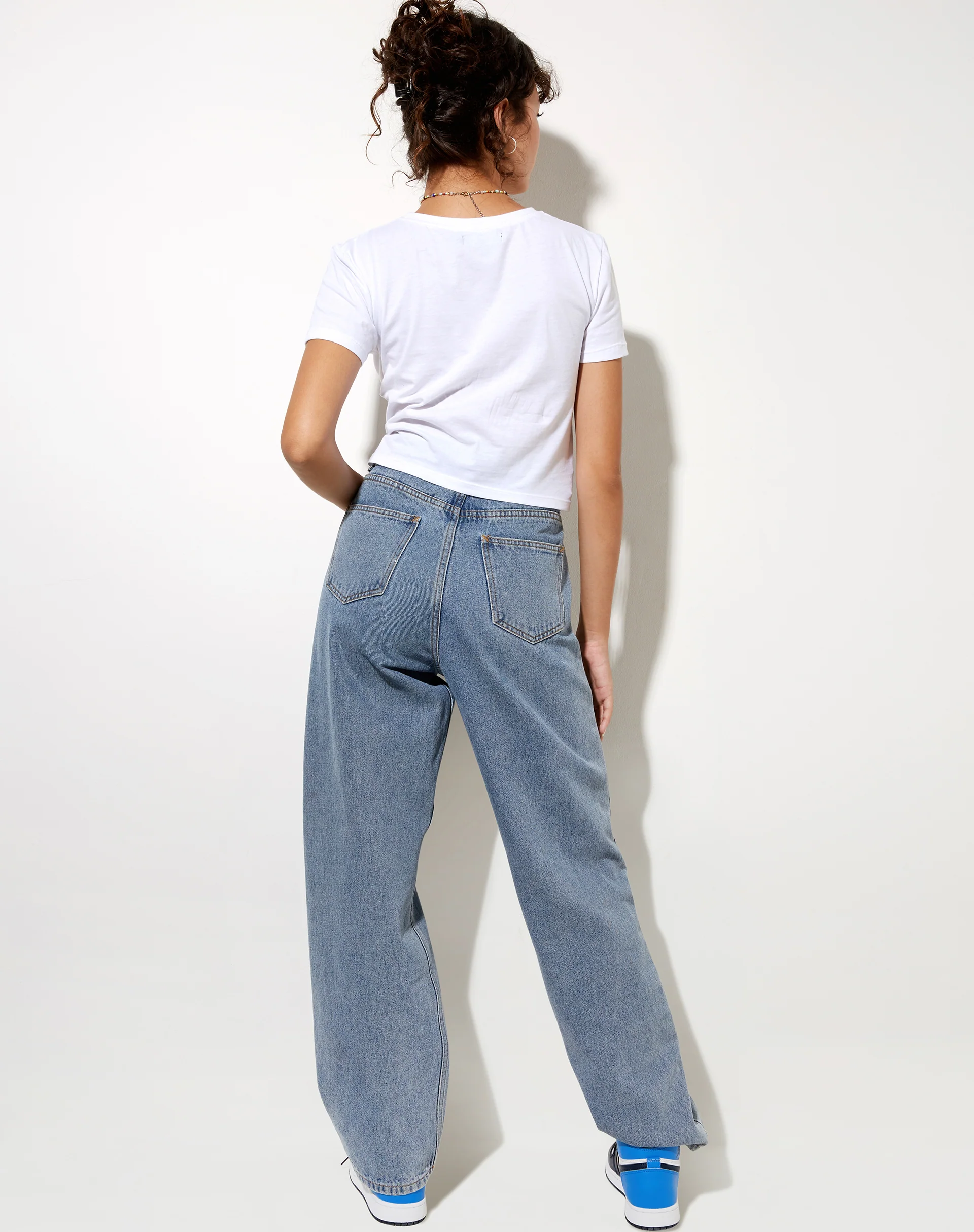 Shrunk Tee in White Don't Stress Do Your Best - Image 4