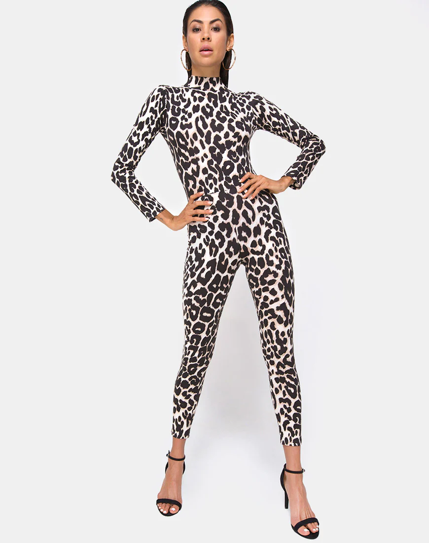 Sigra Unitard in Oversize Jaguar - Image 4