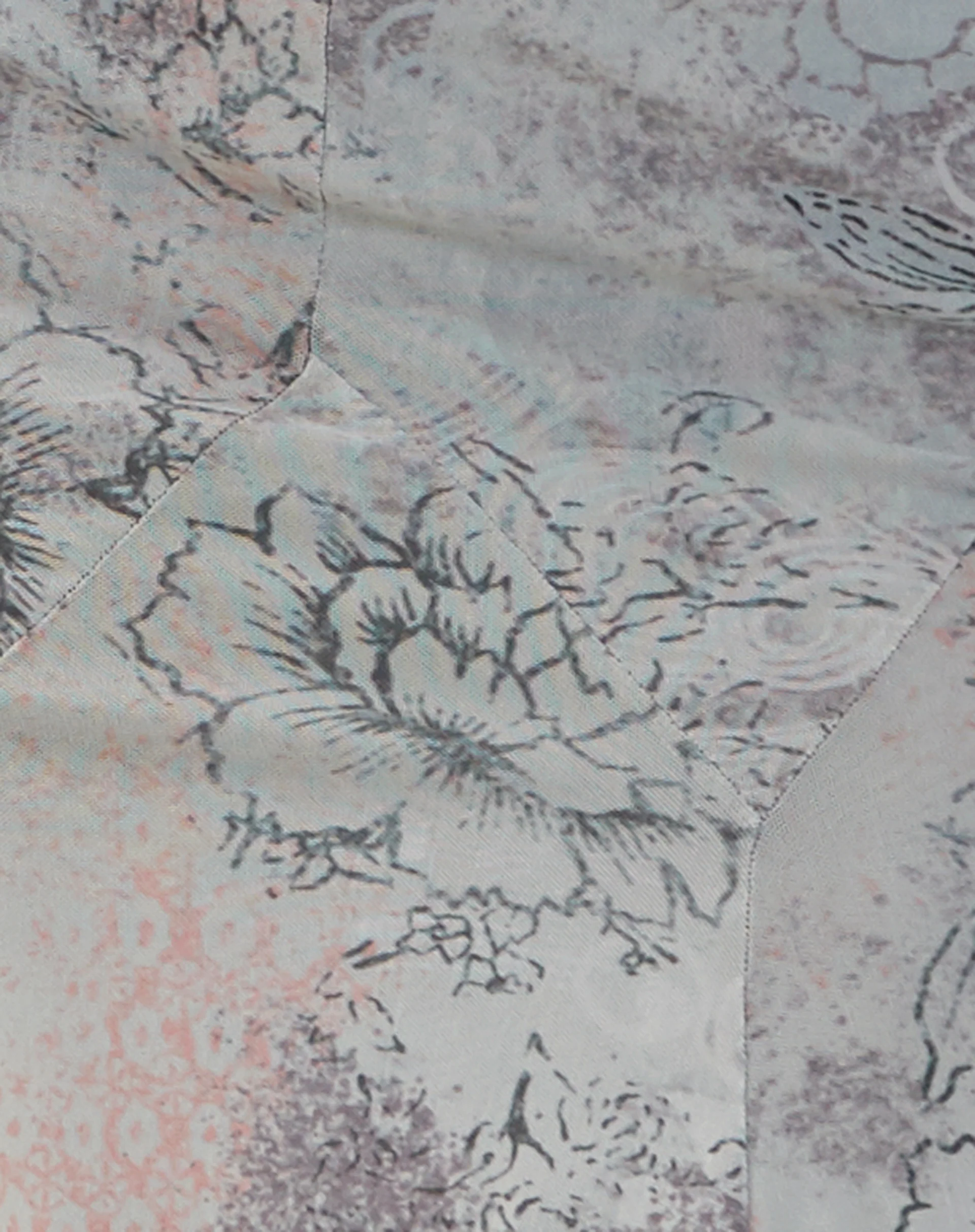 Sloane Midi Skirt in Pastel Floral Lace - Image 6