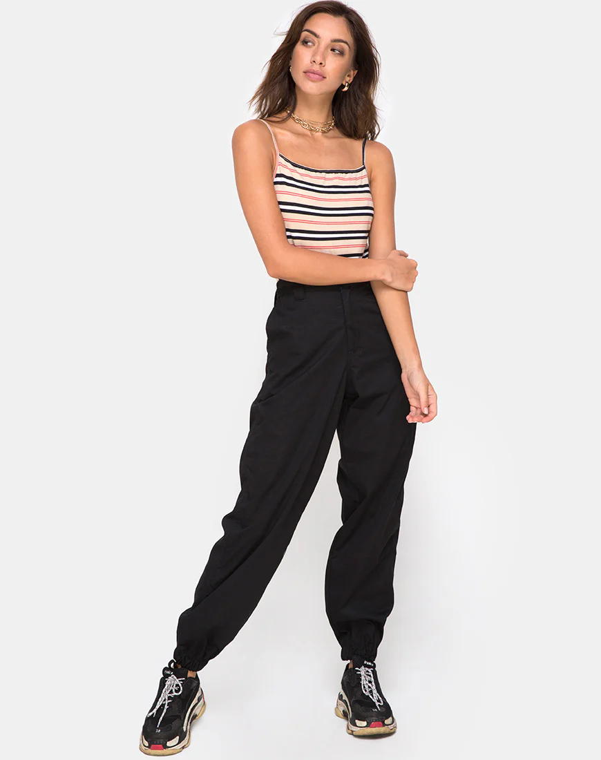 Sol Bodice in Classic Stripe Horizontal - Image 4