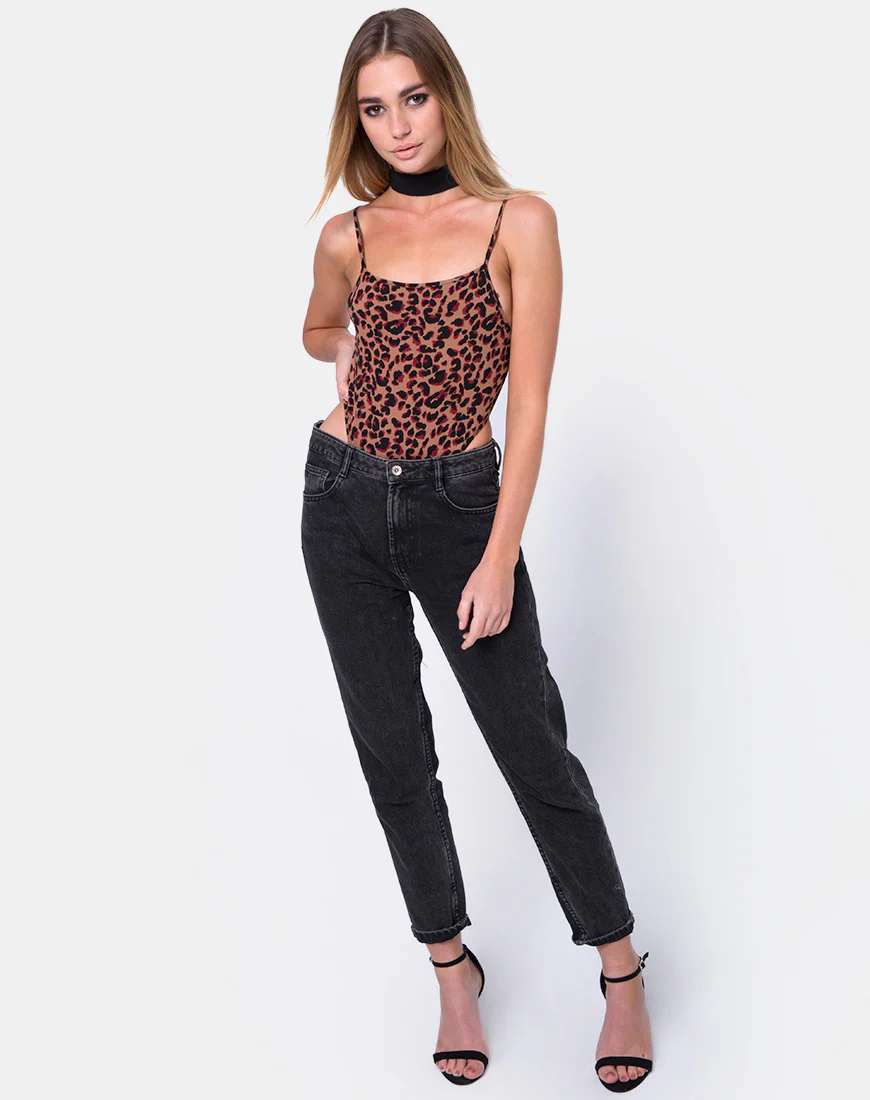 Solemo Bodice in Jungle Leopard - Image 3