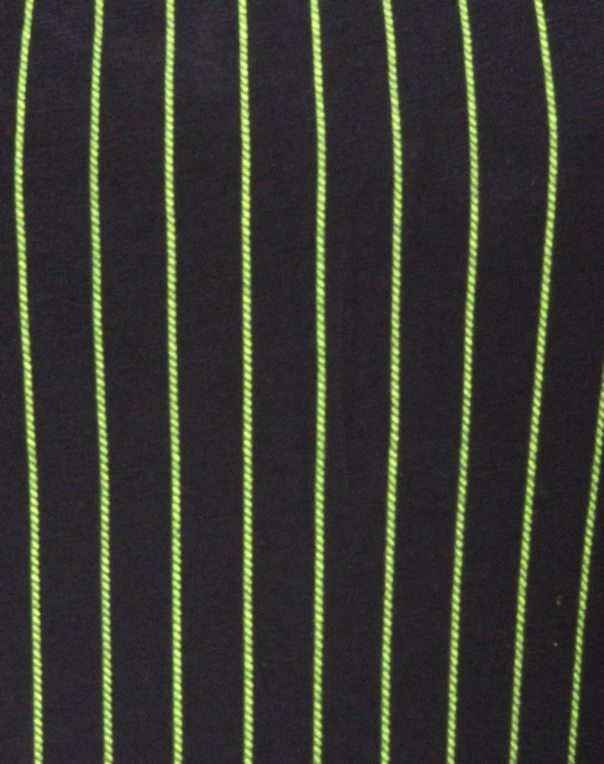 Solemo Bodice in Neon Pinstripe - Image 5