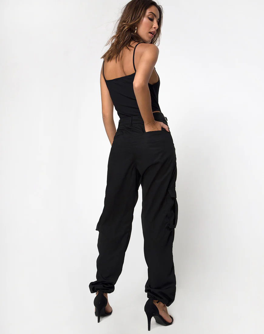 Soles Bodice in Black Clasp Gold - Image 4