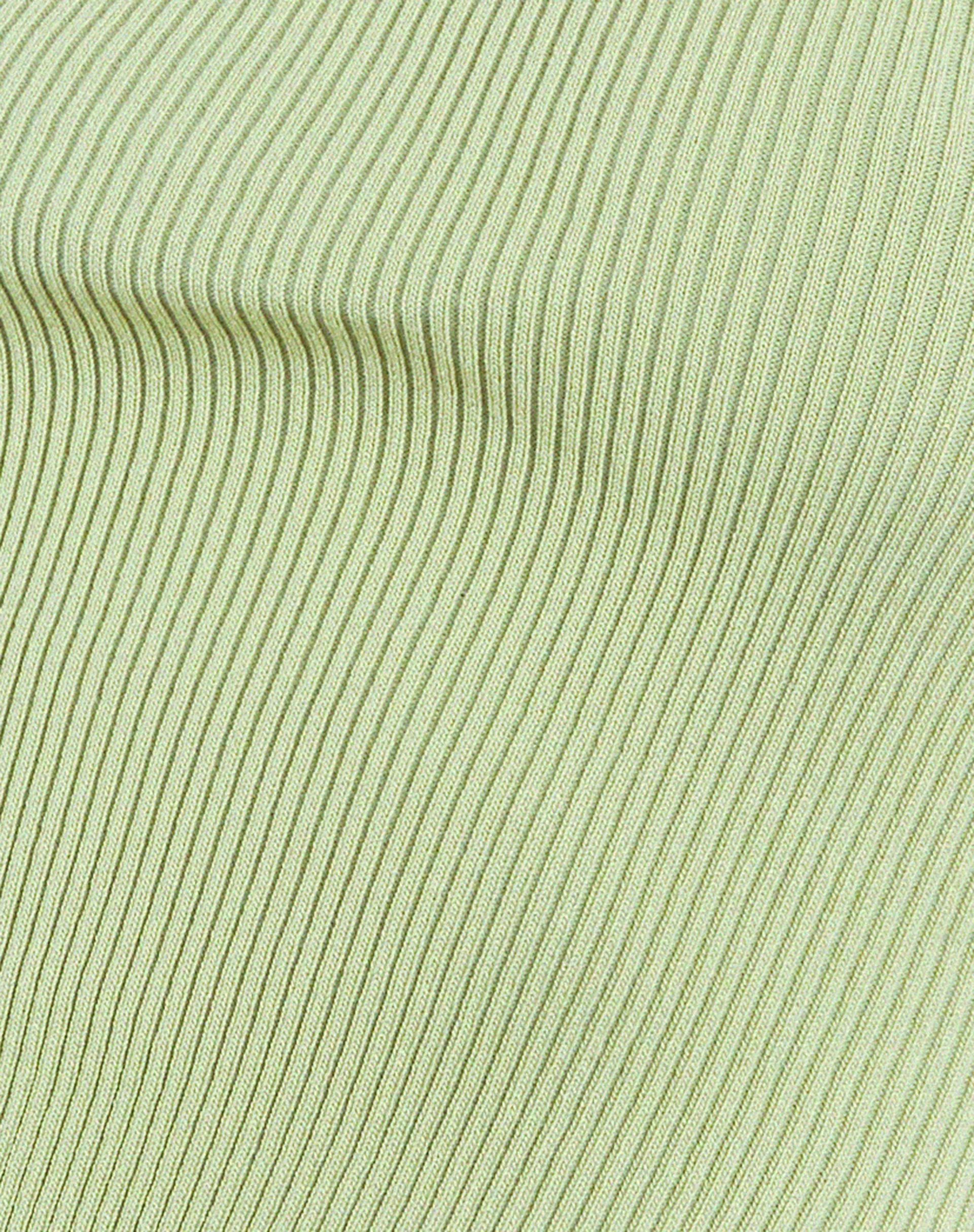 Suhari Top in Rib Knit Pastel Lime - Image 5